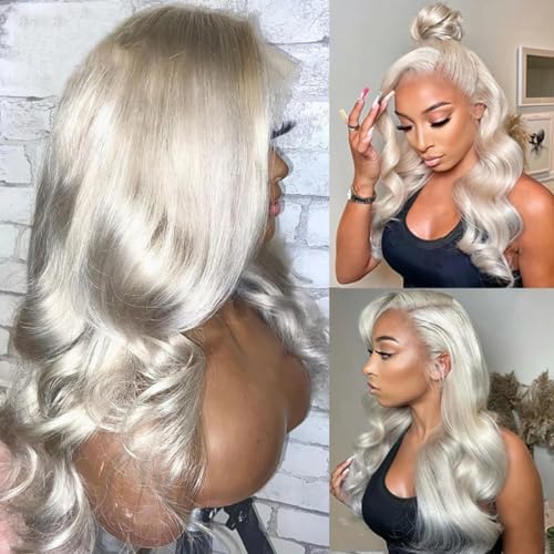 Real Full Lace Human Hair Wigs Straight Full Lace Wigs Preplucked Hairline Whole Lace Wig Free Part Natural Color Brazilian Human Hair Wigs for Black Women 150% Density 20inch