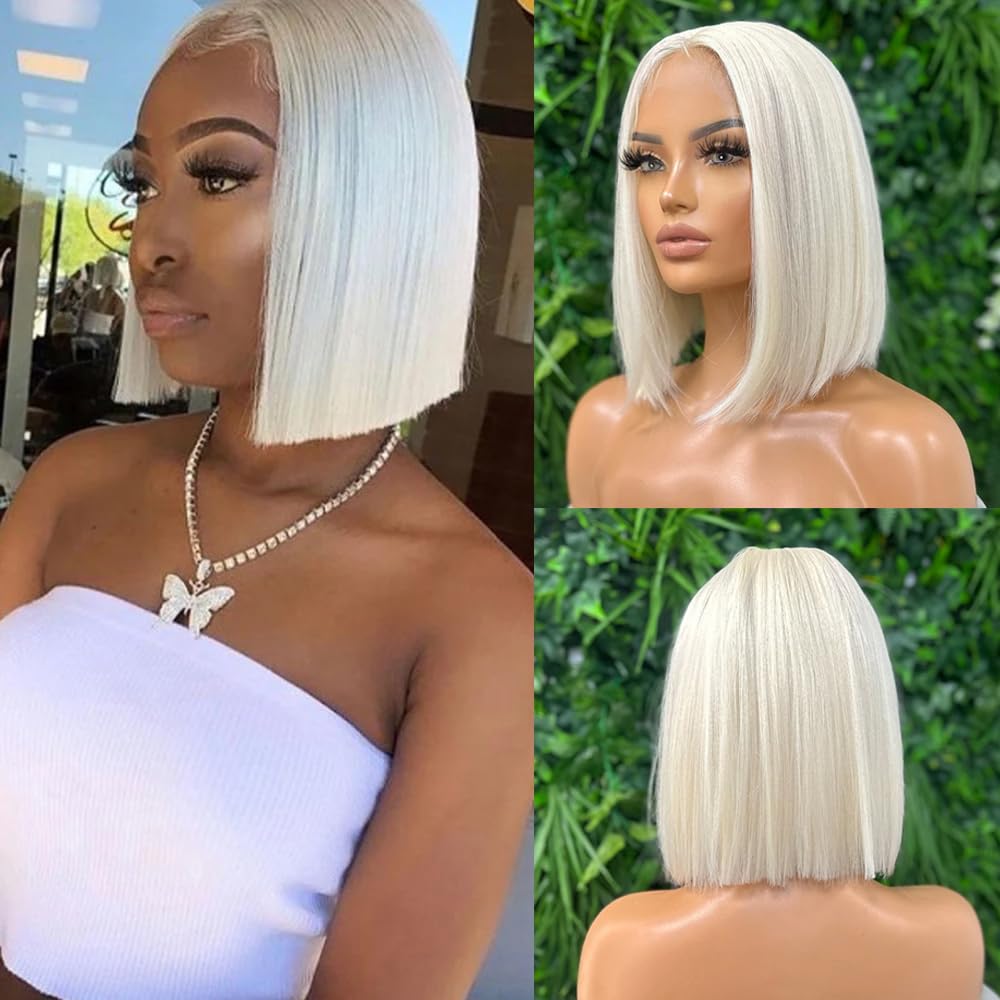 Real Full Lace Human Hair Wigs Straight Full Lace Wigs Preplucked Hairline Whole Lace Wig Free Part Natural Color Brazilian Human Hair Wigs for Black Women 150% Density 20inch