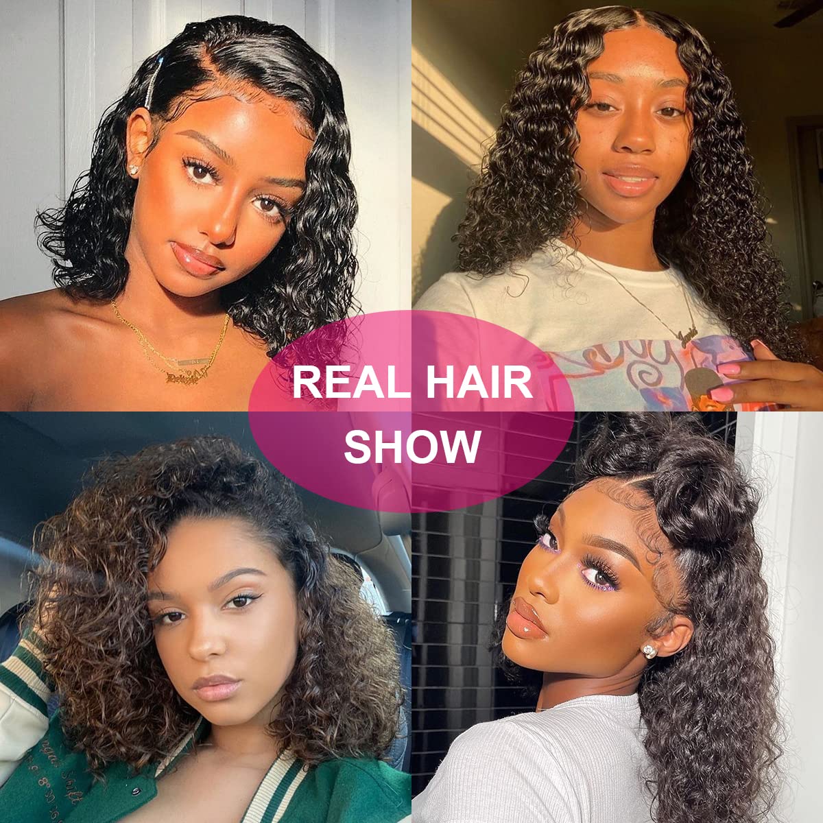 Real Full Lace Human Hair Wigs Straight Full Lace Wigs Preplucked Hairline Whole Lace Wig Free Part Natural Color Brazilian Human Hair Wigs for Black Women 150% Density 20inch