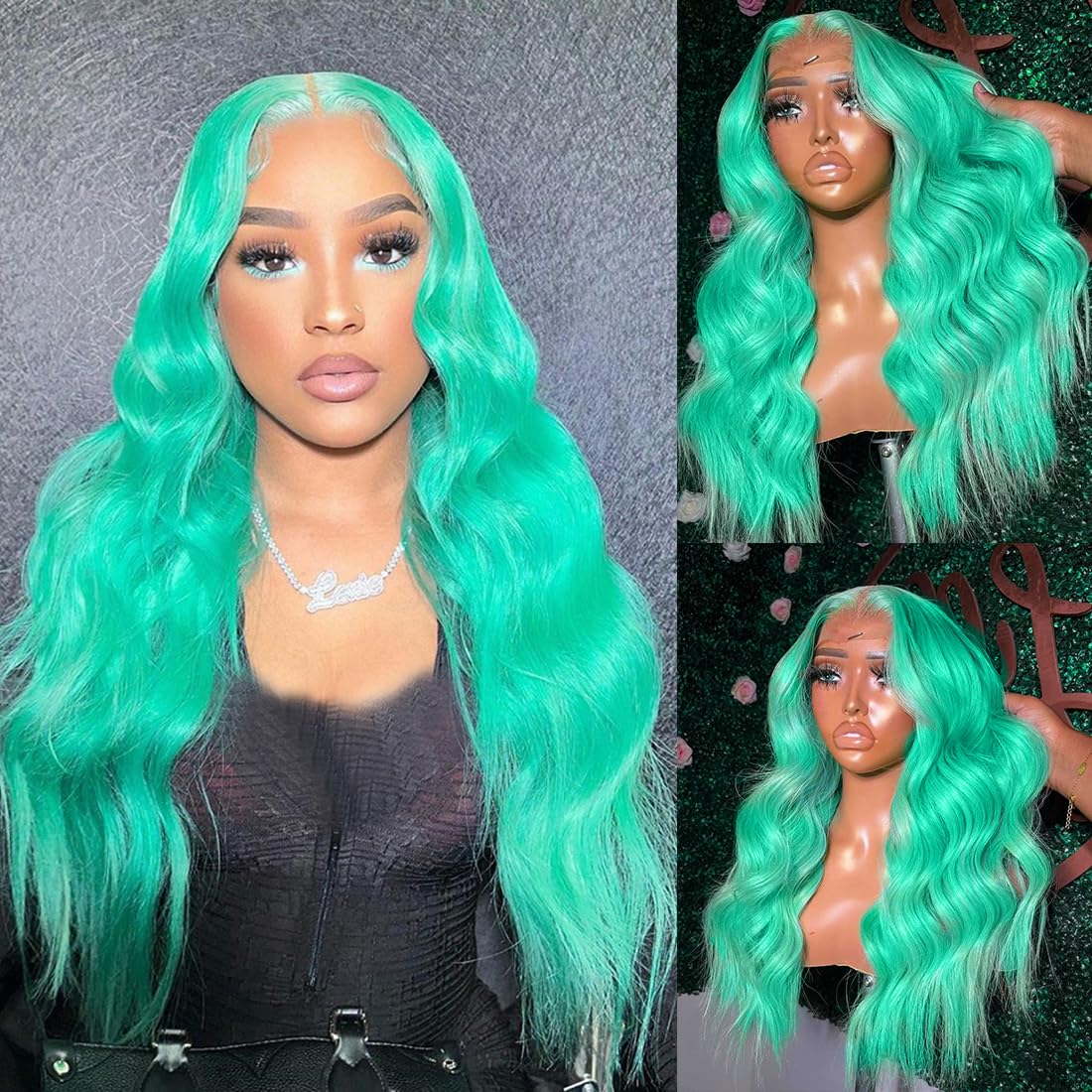 Real Full Lace Human Hair Wigs Straight Full Lace Wigs Preplucked Hairline Whole Lace Wig Free Part Natural Color Brazilian Human Hair Wigs for Black Women 150% Density 20inch