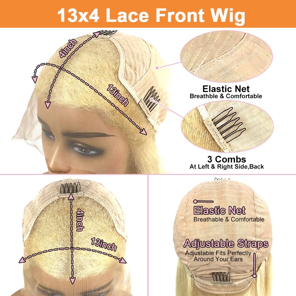 Real Full Lace Human Hair Wigs Straight Full Lace Wigs Preplucked Hairline Whole Lace Wig Free Part Natural Color Brazilian Human Hair Wigs for Black Women 150% Density 20inch