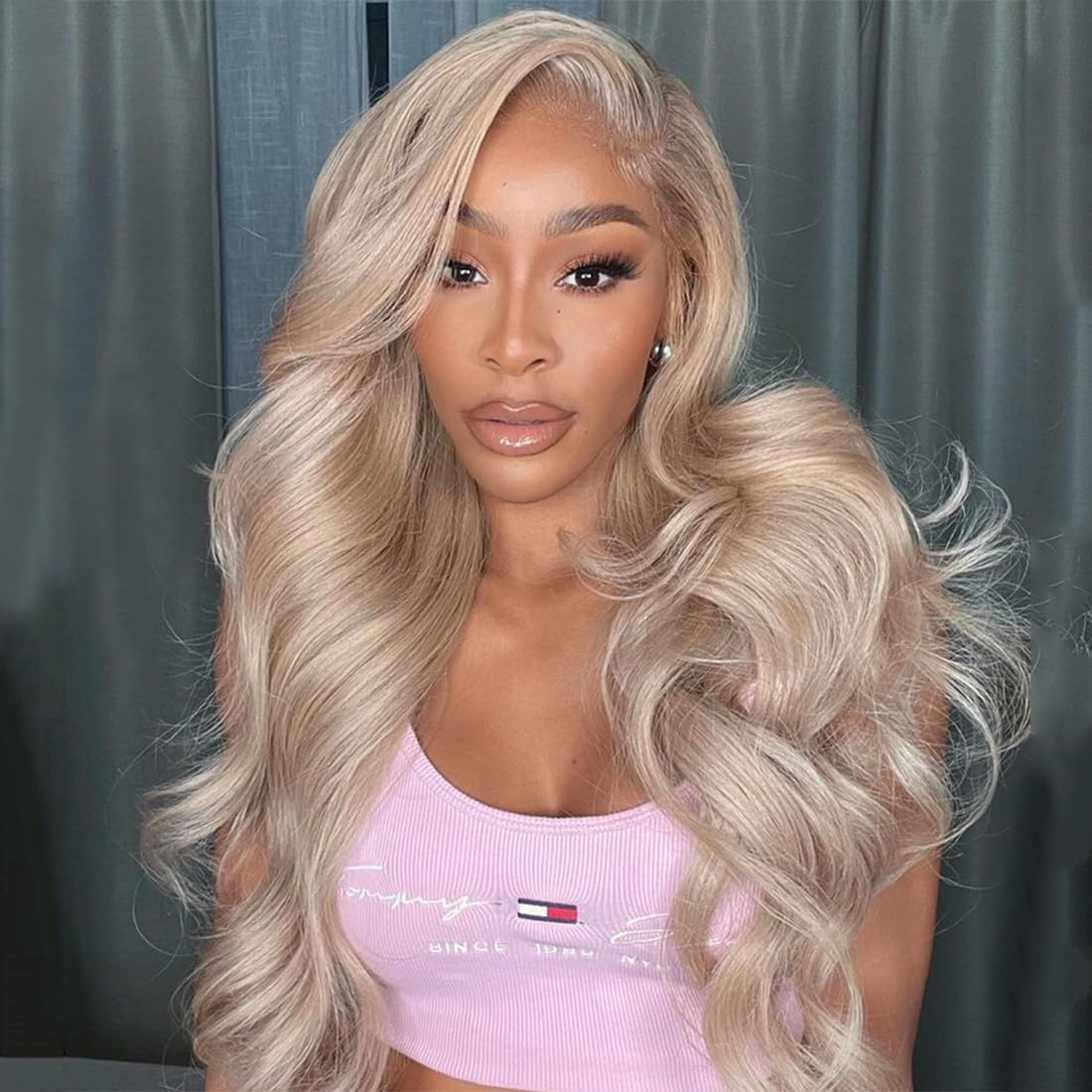 Real Full Lace Human Hair Wigs Straight Full Lace Wigs Preplucked Hairline Whole Lace Wig Free Part Natural Color Brazilian Human Hair Wigs for Black Women 150% Density 20inch
