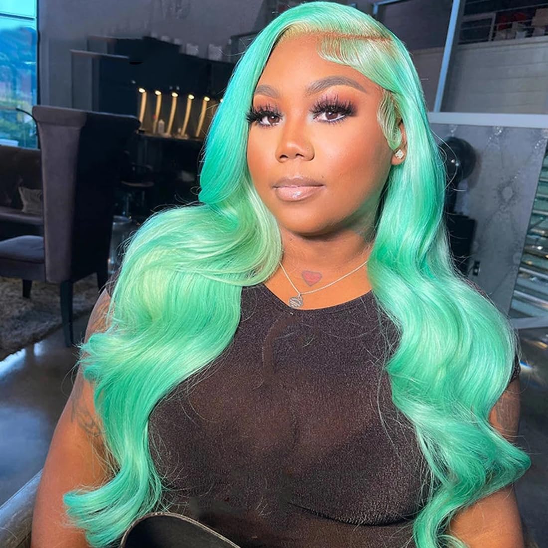 Real Full Lace Human Hair Wigs Straight Full Lace Wigs Preplucked Hairline Whole Lace Wig Free Part Natural Color Brazilian Human Hair Wigs for Black Women 150% Density 20inch