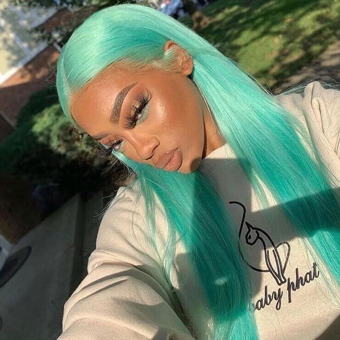 Real Full Lace Human Hair Wigs Straight Full Lace Wigs Preplucked Hairline Whole Lace Wig Free Part Natural Color Brazilian Human Hair Wigs for Black Women 150% Density 20inch