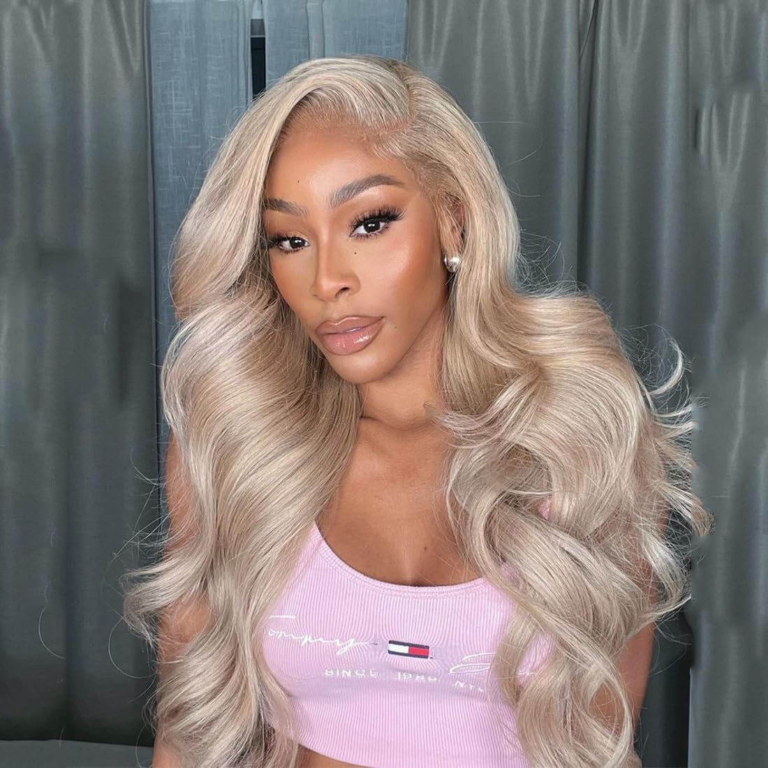 Real Full Lace Human Hair Wigs Straight Full Lace Wigs Preplucked Hairline Whole Lace Wig Free Part Natural Color Brazilian Human Hair Wigs for Black Women 150% Density 20inch