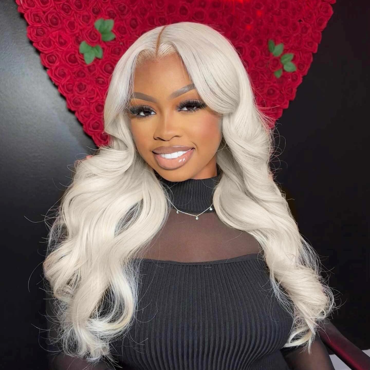 Real Full Lace Human Hair Wigs Straight Full Lace Wigs Preplucked Hairline Whole Lace Wig Free Part Natural Color Brazilian Human Hair Wigs for Black Women 150% Density 20inch