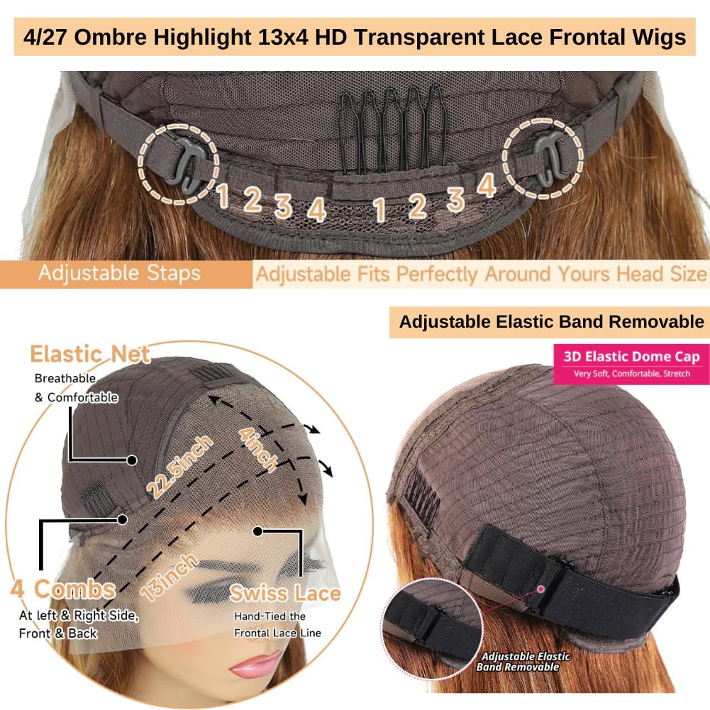 99j Burgundy Lace Front Wigs Human Hair Glueless Wine Red Colored Body Wave Wigs Pre Plucked with Baby Hair 180 Density 13x4 HD Transparent Frontal Wigs for Women