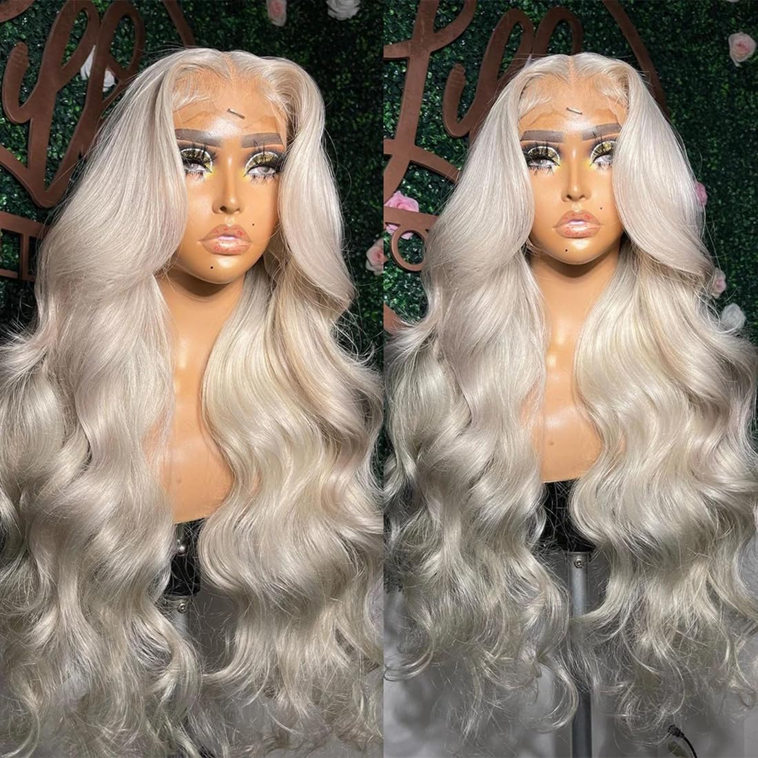 Real Full Lace Human Hair Wigs Straight Full Lace Wigs Preplucked Hairline Whole Lace Wig Free Part Natural Color Brazilian Human Hair Wigs for Black Women 150% Density 20inch