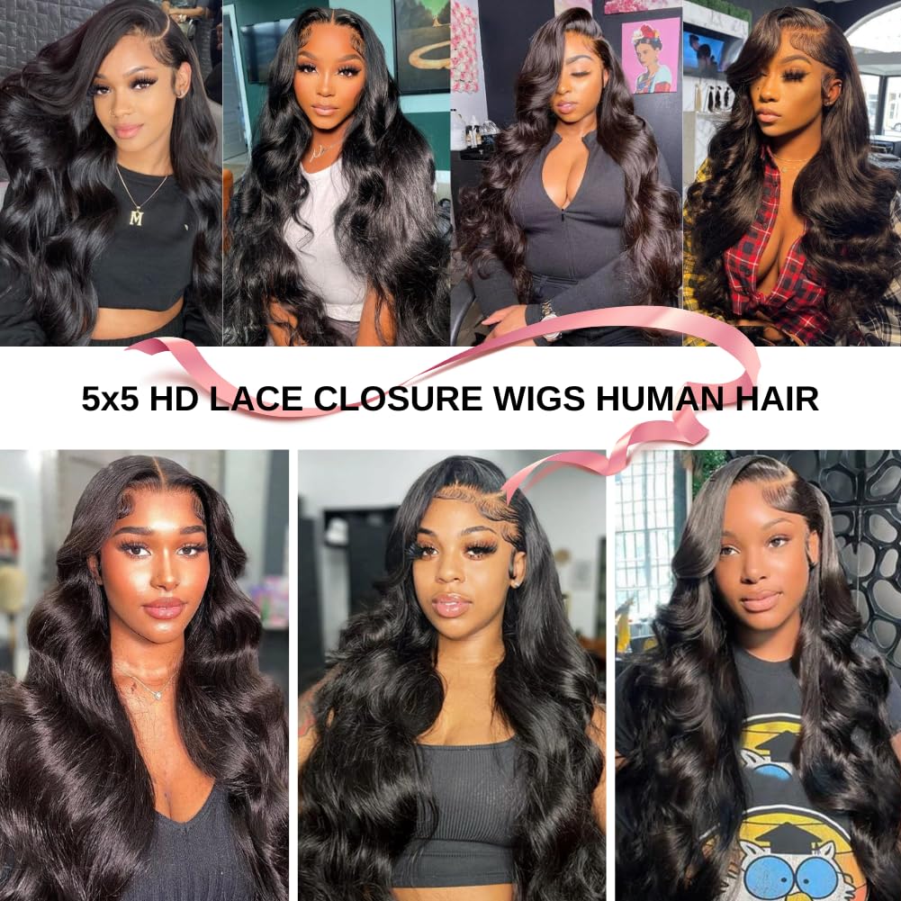 99j Burgundy Lace Front Wigs Human Hair Glueless Wine Red Colored Body Wave Wigs Pre Plucked with Baby Hair 180 Density 13x4 HD Transparent Frontal Wigs for Women