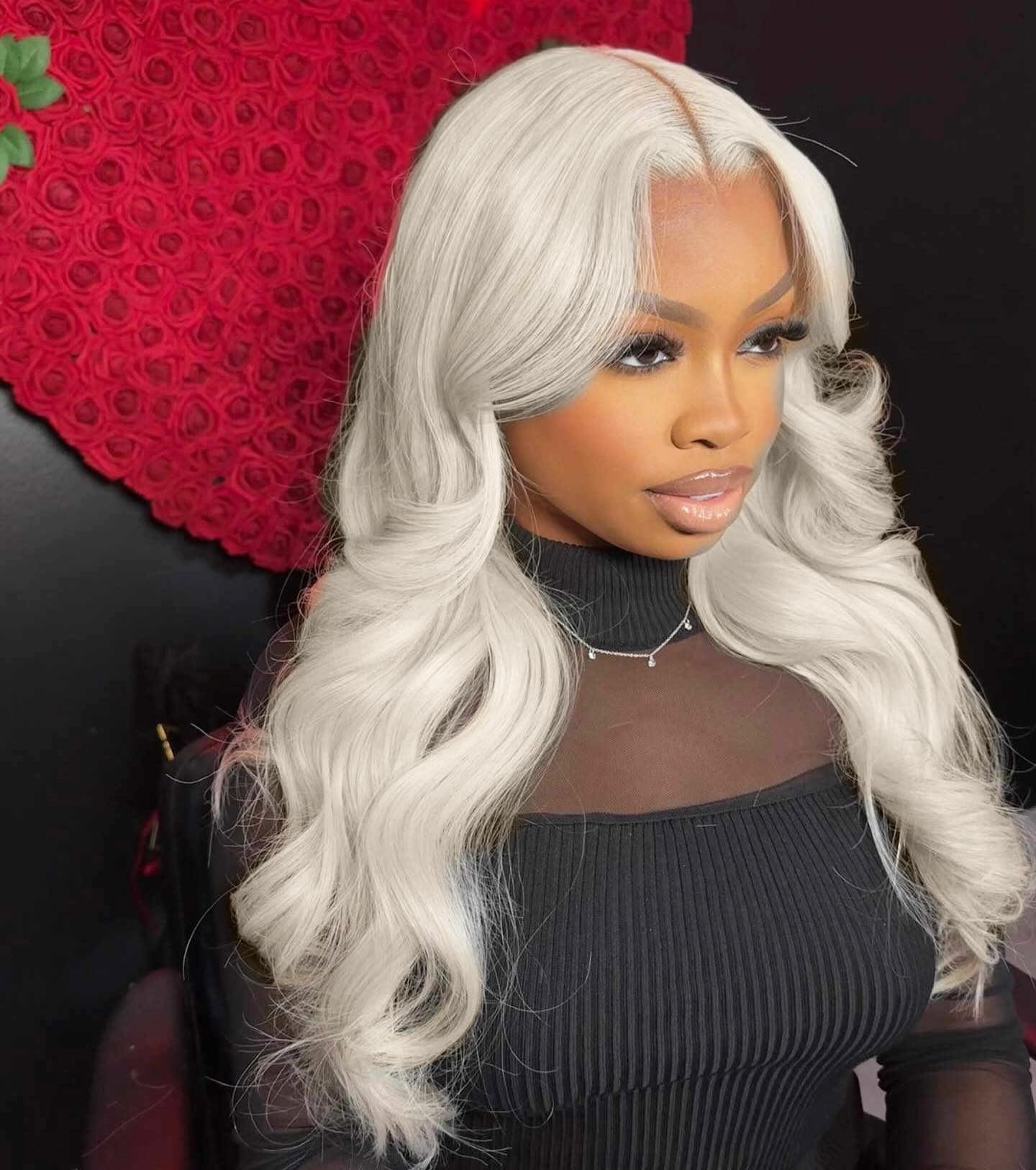 Real Full Lace Human Hair Wigs Straight Full Lace Wigs Preplucked Hairline Whole Lace Wig Free Part Natural Color Brazilian Human Hair Wigs for Black Women 150% Density 20inch