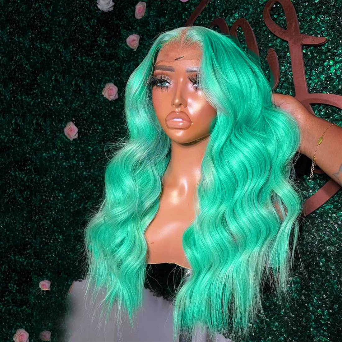 Real Full Lace Human Hair Wigs Straight Full Lace Wigs Preplucked Hairline Whole Lace Wig Free Part Natural Color Brazilian Human Hair Wigs for Black Women 150% Density 20inch
