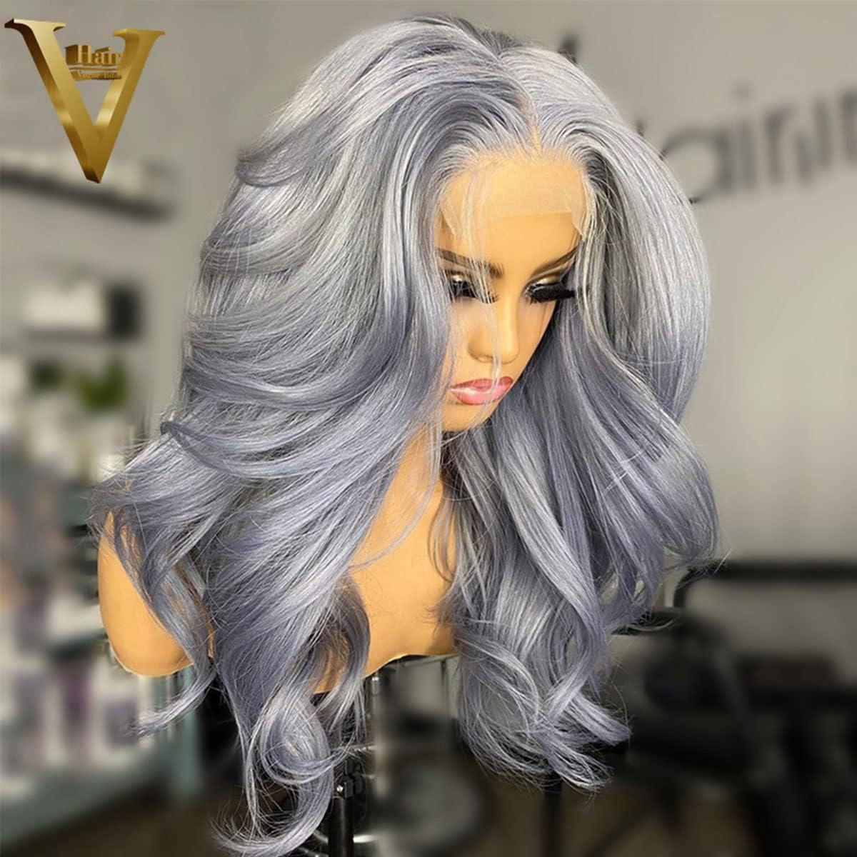 Real Full Lace Human Hair Wigs Straight Full Lace Wigs Preplucked Hairline Whole Lace Wig Free Part Natural Color Brazilian Human Hair Wigs for Black Women 150% Density 20inch