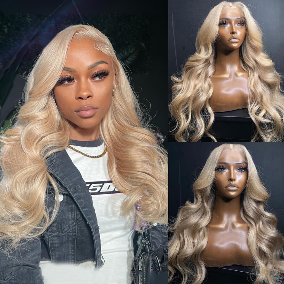 Real Full Lace Human Hair Wigs Straight Full Lace Wigs Preplucked Hairline Whole Lace Wig Free Part Natural Color Brazilian Human Hair Wigs for Black Women 150% Density 20inch
