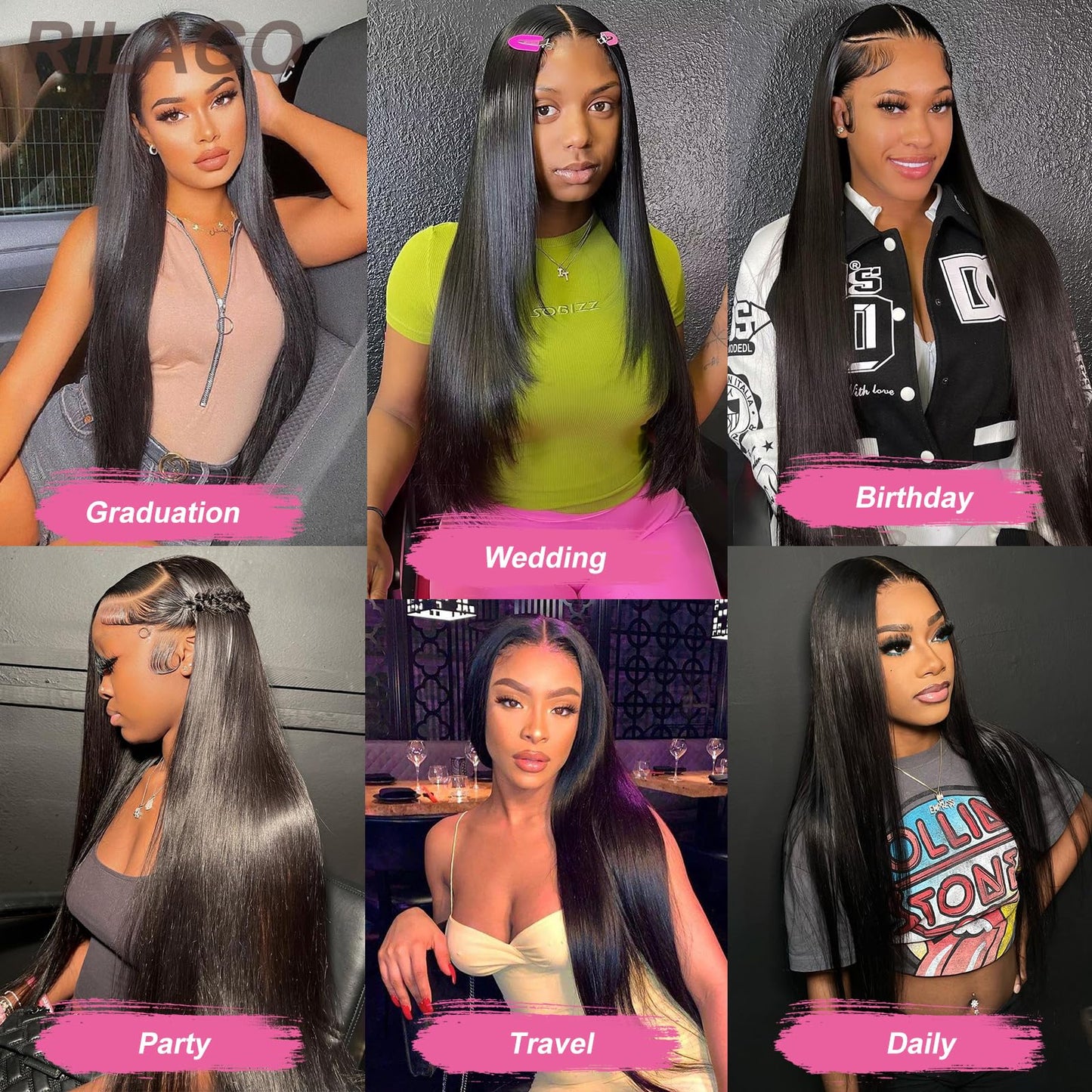 Straight Lace Front Wigs Human Hair 26Inch 13x4 HD Transparent Full Frontal Wigs Human Hair Pre Plucked with Baby Hair 180% Density Brazilian Virgin Straight Human Hair Wigs for Black Women